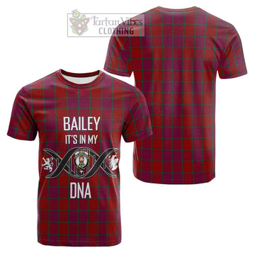 Tartan Vibes Clothing McNab Old Tartan Cotton T-shirt with Family Crest DNA In Me Style