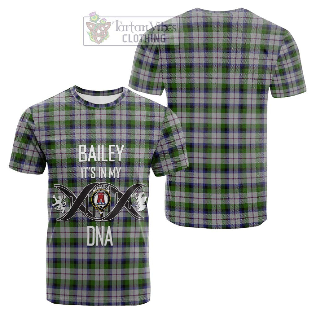 Tartan Vibes Clothing McNachten Dress Tartan Cotton T-shirt with Family Crest DNA In Me Style
