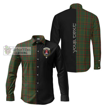 McNachten Hunting Tartan Long Sleeve Button Shirt with Family Crest and Half Of Me Style Men's Shirt S - Tartanvibesclothing Shop