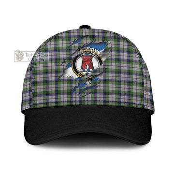 Tartan Vibes Clothing Mcnaghten Dress Tartan Classic Cap with Family Crest In Me Style