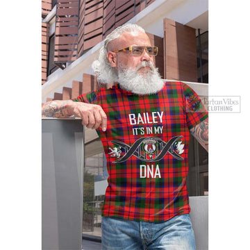 Tartan Vibes Clothing McNaughton Modern Tartan Cotton T-shirt with Family Crest DNA In Me Style
