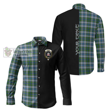 McNeil Dress Tartan Long Sleeve Button Shirt with Family Crest and Half Of Me Style Men's Shirt S - Tartanvibesclothing Shop