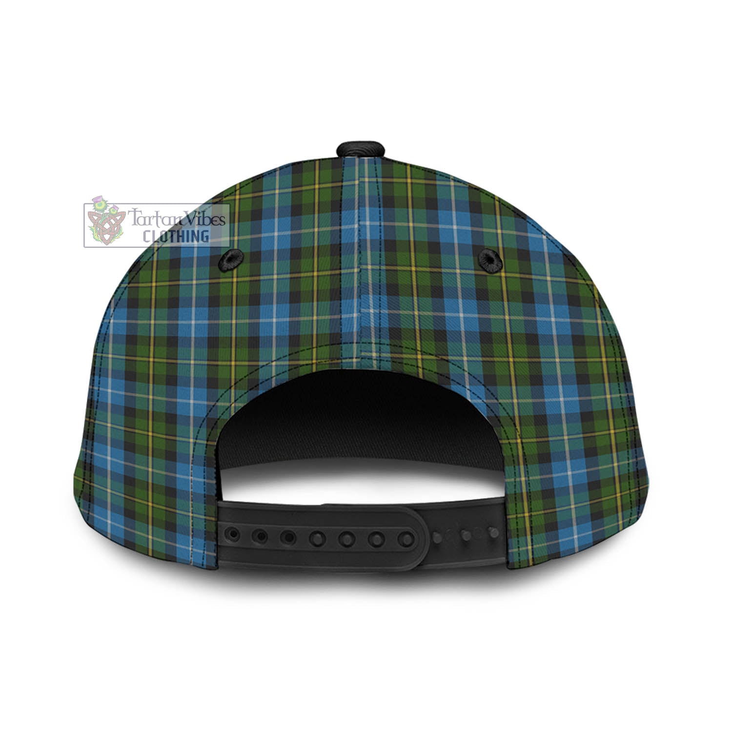 Tartan Vibes Clothing McNeil of Barra Tartan Classic Cap with Family Crest In Me Style