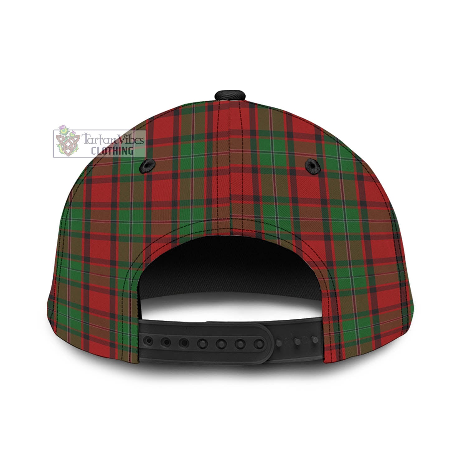 Tartan Vibes Clothing McPhail Tartan Classic Cap with Family Crest In Me Style