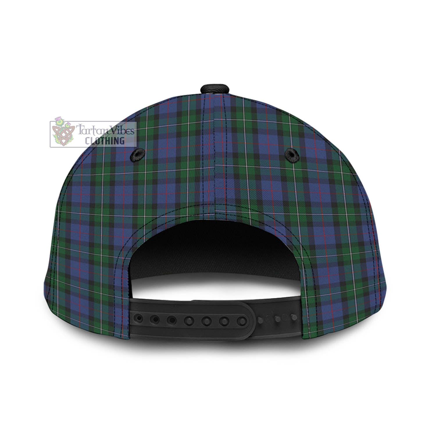 Tartan Vibes Clothing McPhail Hunting Tartan Classic Cap with Family Crest In Me Style