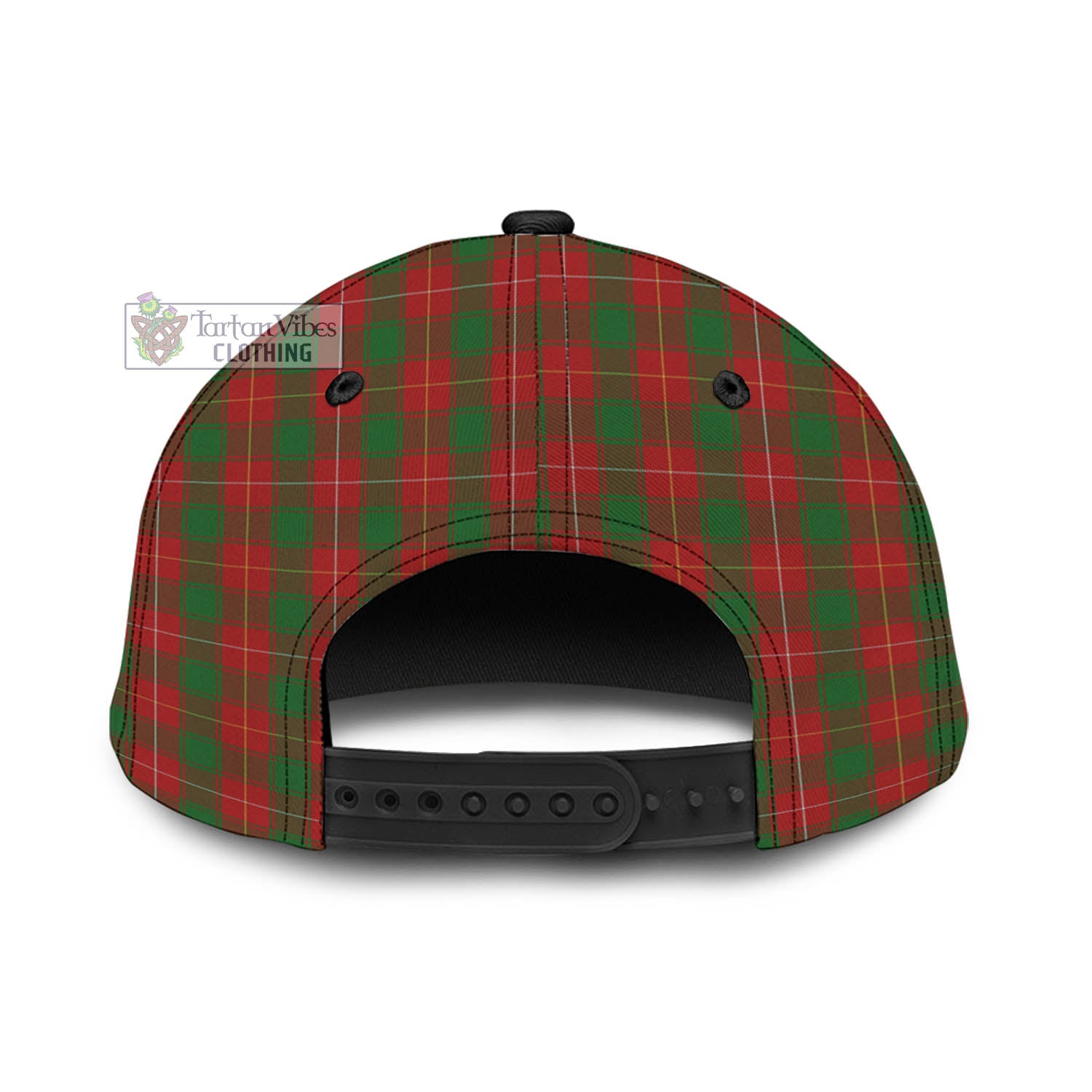 Tartan Vibes Clothing McPhee Tartan Classic Cap with Family Crest In Me Style