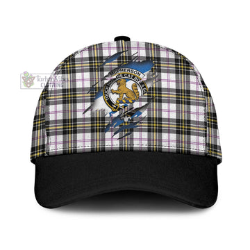 Tartan Vibes Clothing McPherson Dress Modern Tartan Classic Cap with Family Crest In Me Style