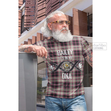 Tartan Vibes Clothing McPherson Hunting Ancient Tartan Cotton T-shirt with Family Crest DNA In Me Style