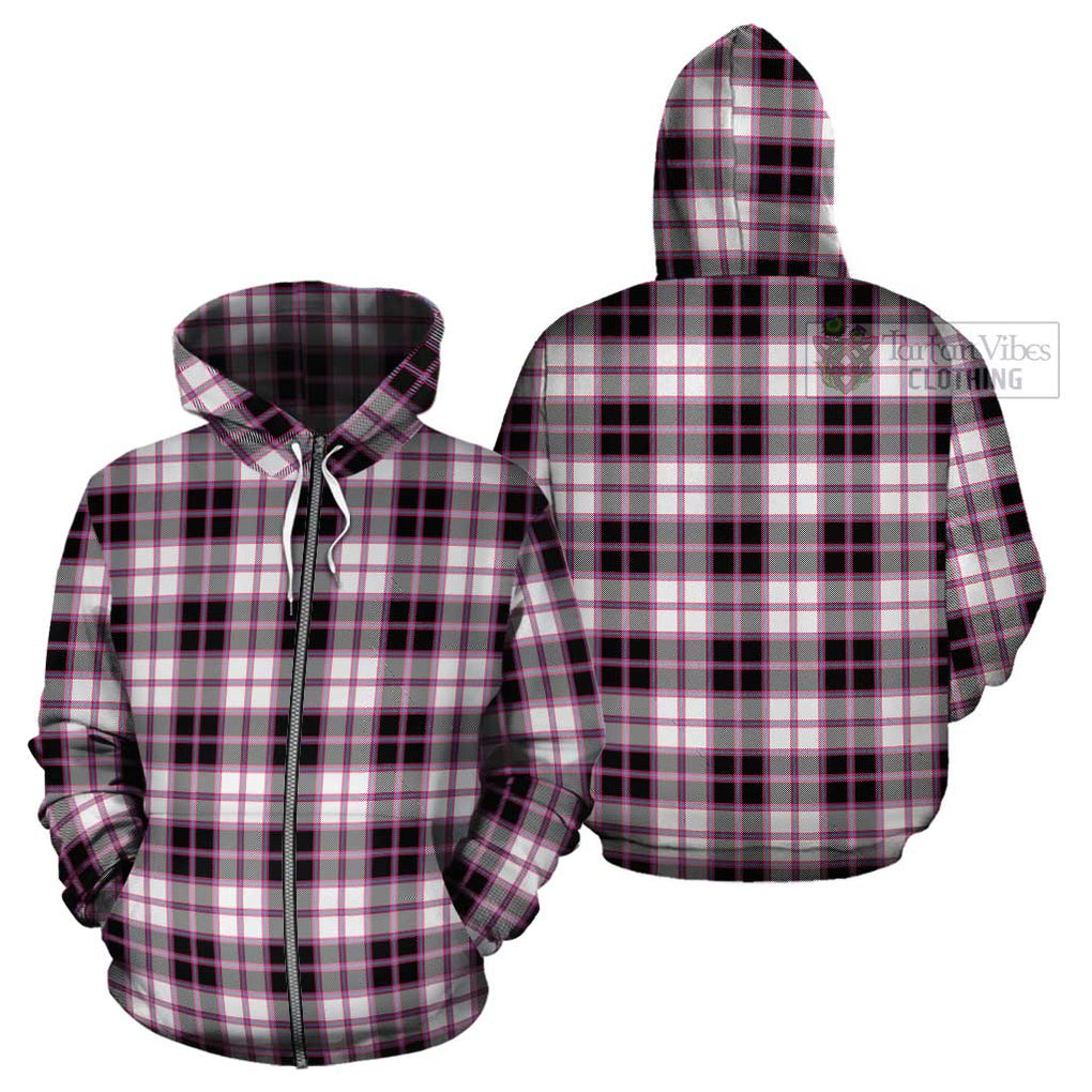 McPherson Hunting Modern Tartan Cotton Hoodie Zip Hoodie - Tartan Vibes Clothing