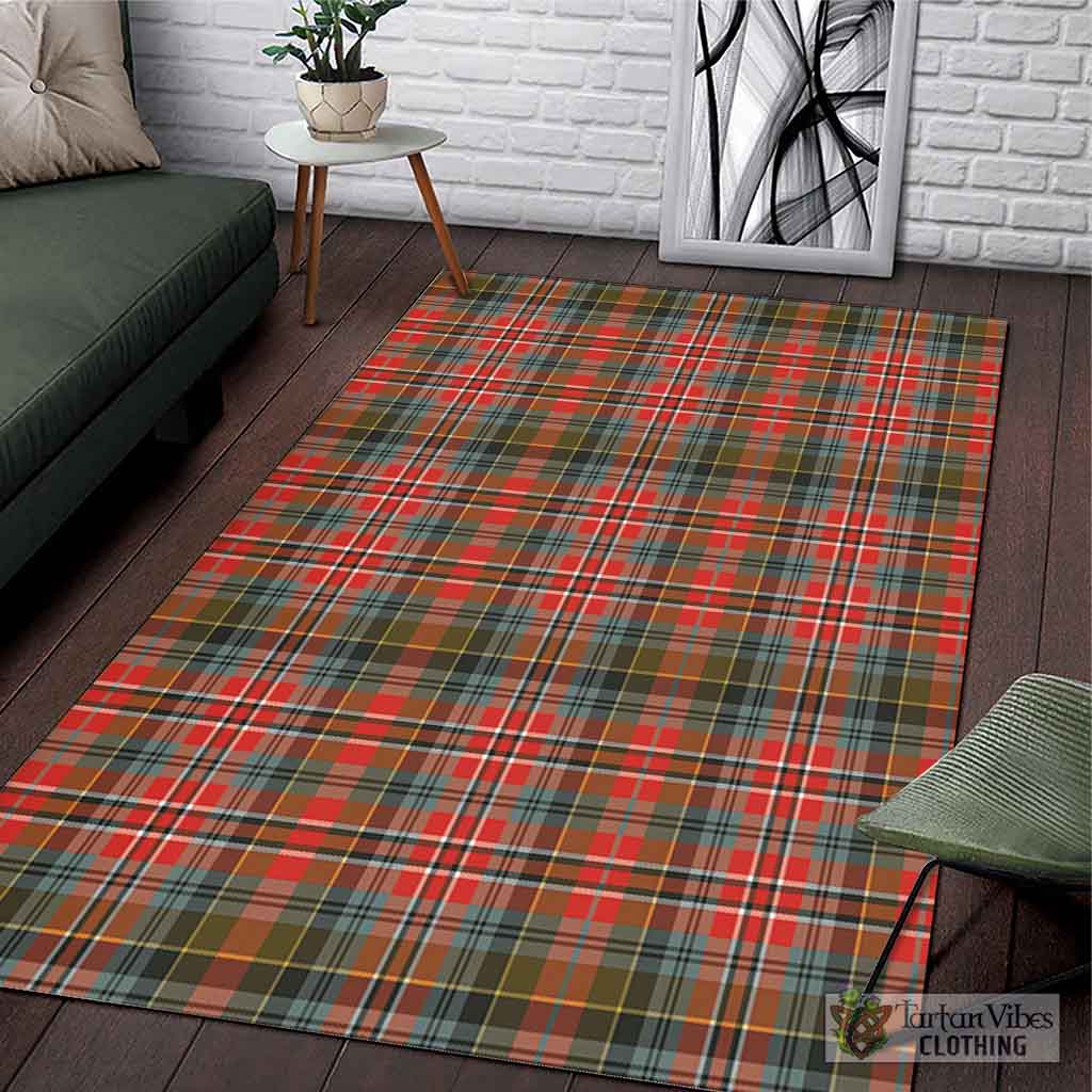McPherson Weathered Tartan Area Rug L 59*86 inch (150x220 cm) - Tartan Vibes Clothing