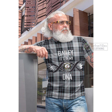 Tartan Vibes Clothing McRae Dress Tartan Cotton T-shirt with Family Crest DNA In Me Style