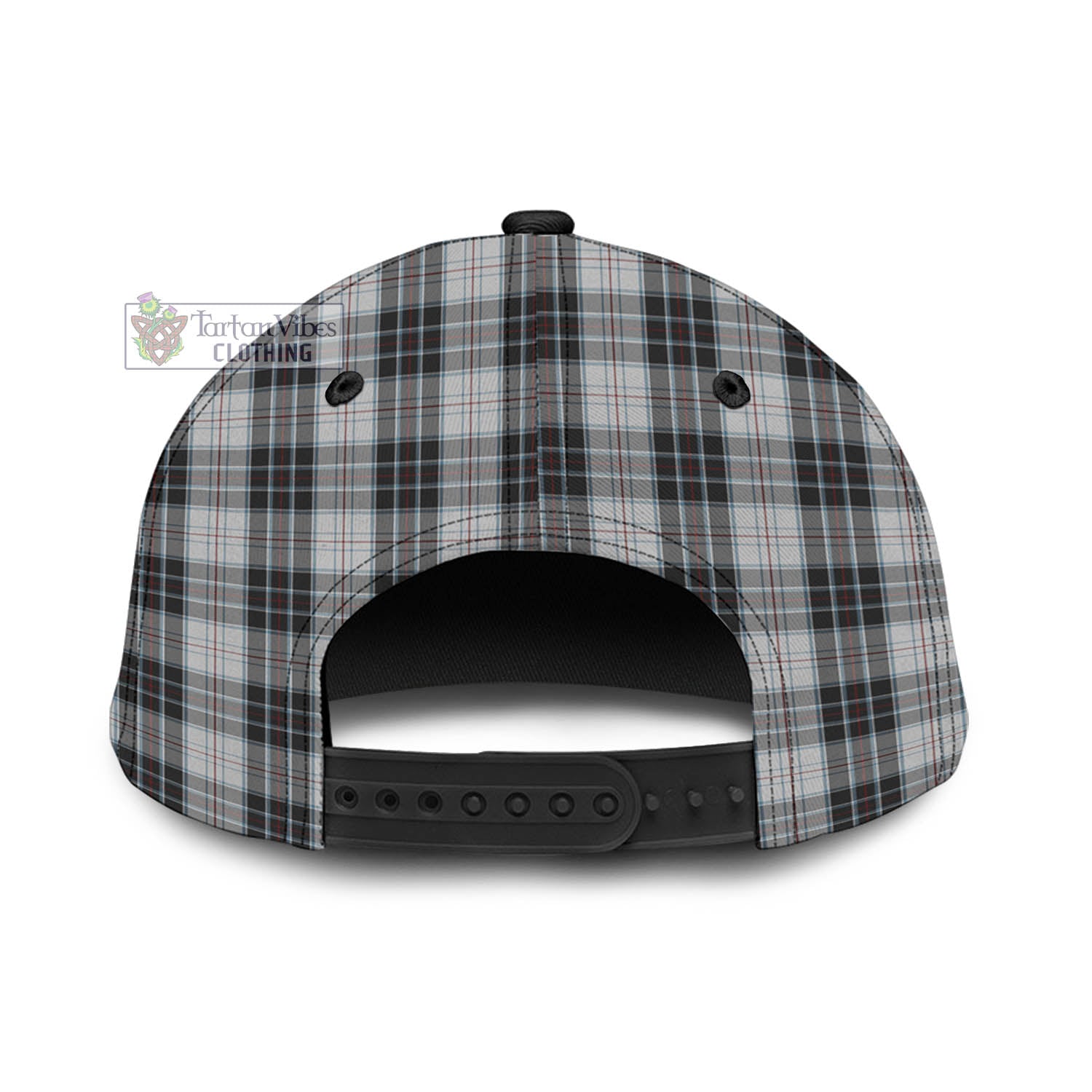 Tartan Vibes Clothing McRae Dress Tartan Classic Cap with Family Crest In Me Style