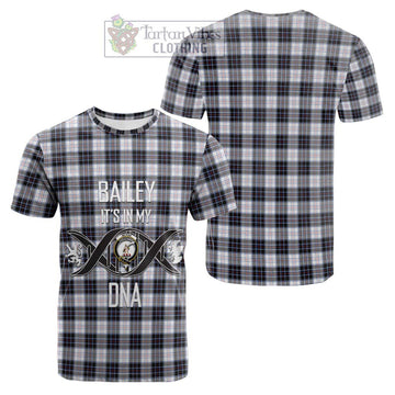 Tartan Vibes Clothing McRae Dress Modern Tartan Cotton T-shirt with Family Crest DNA In Me Style