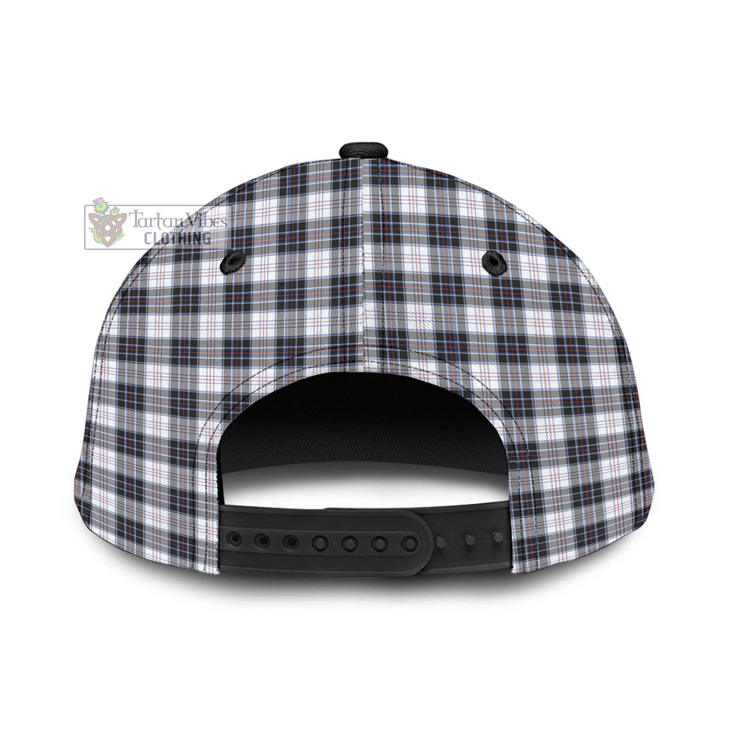 Tartan Vibes Clothing McRae Dress Modern Tartan Classic Cap with Family Crest In Me Style