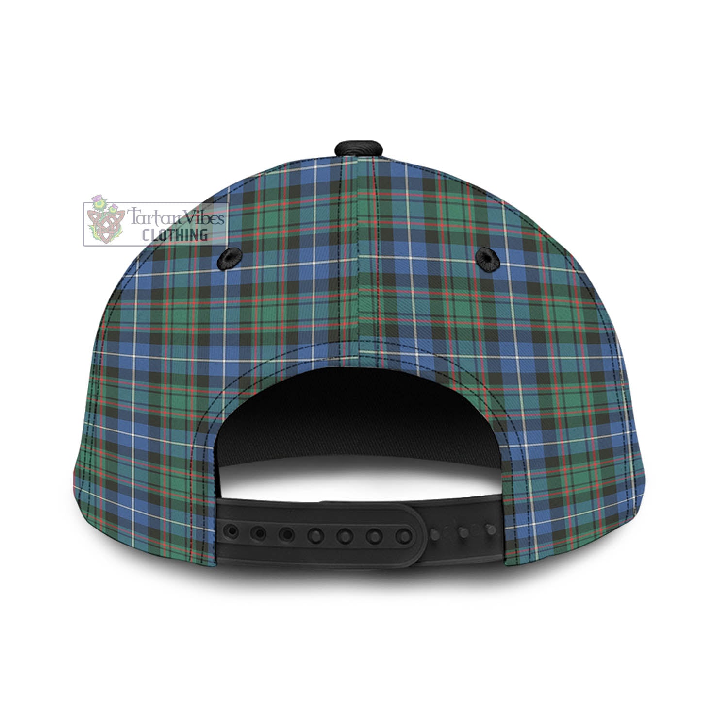 Tartan Vibes Clothing McRae Hunting Ancient Tartan Classic Cap with Family Crest In Me Style
