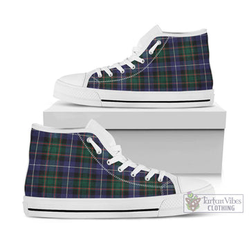 Tartan Vibes Clothing McRae Hunting Modern Tartan High Top Shoes