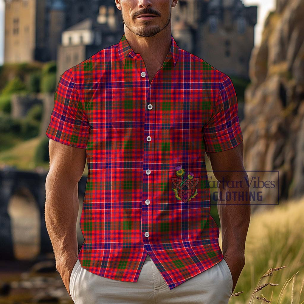 McRow Tartan Cotton Hawaiian Shirt Kid - Tartan Vibes Clothing