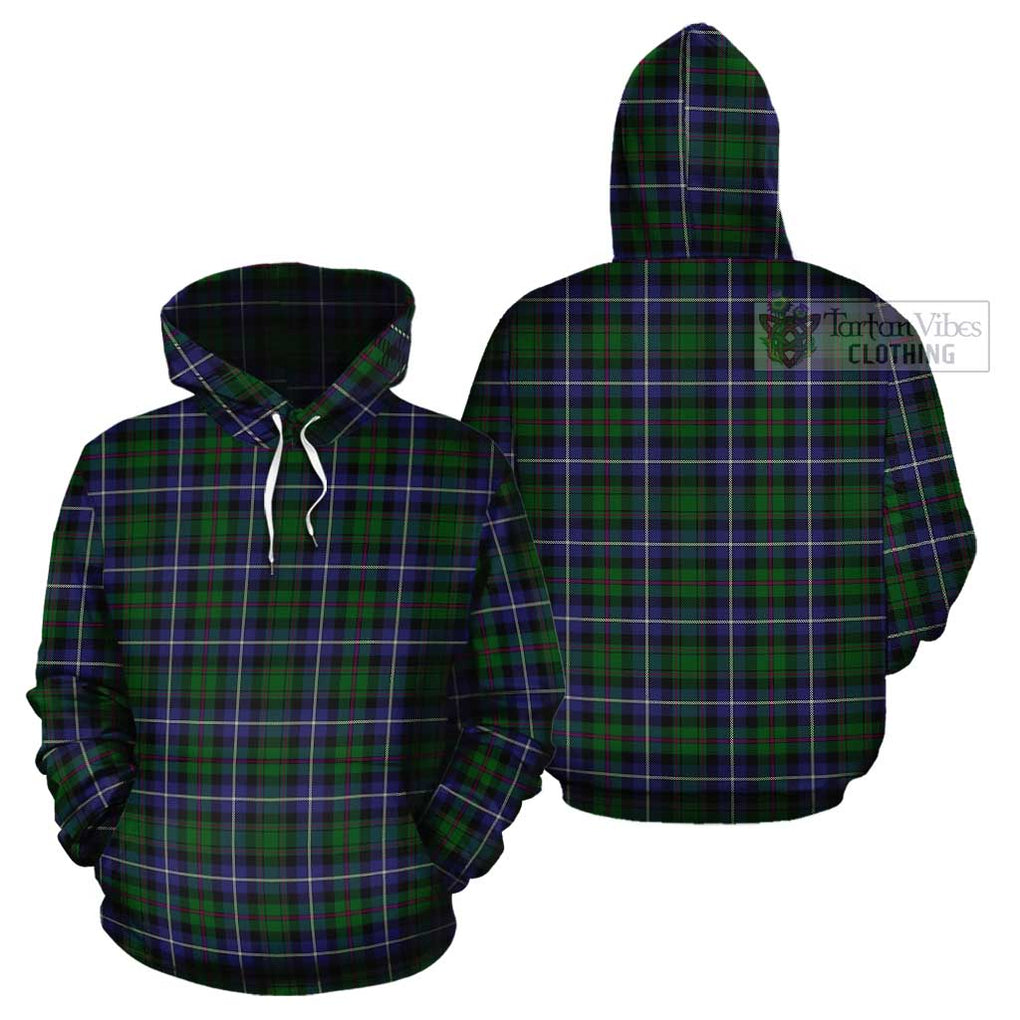 McRow Hunting Tartan Cotton Hoodie - Tartan Vibes Clothing
