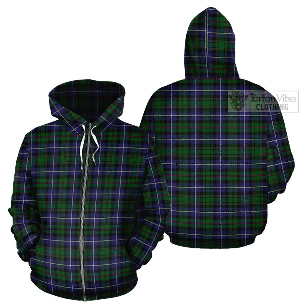 McRow Hunting Tartan Cotton Hoodie - Tartan Vibes Clothing
