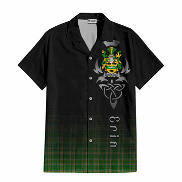 McSweeney Irish Clan Hawaiian Shirt with Coat of Arms Erin Go Bragh Celtic Inspired Kid - Tartan Vibes Clothing
