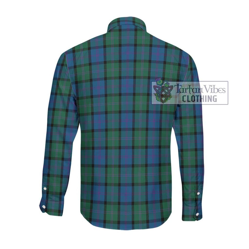 McThomas Tartan Long Sleeve Button Shirt with Family Crest DNA In Me Style - Tartanvibesclothing Shop