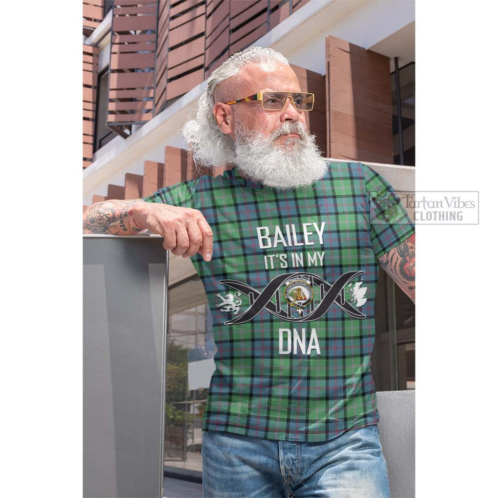 Tartan Vibes Clothing McThomas Ancient Tartan Cotton T-shirt with Family Crest DNA In Me Style
