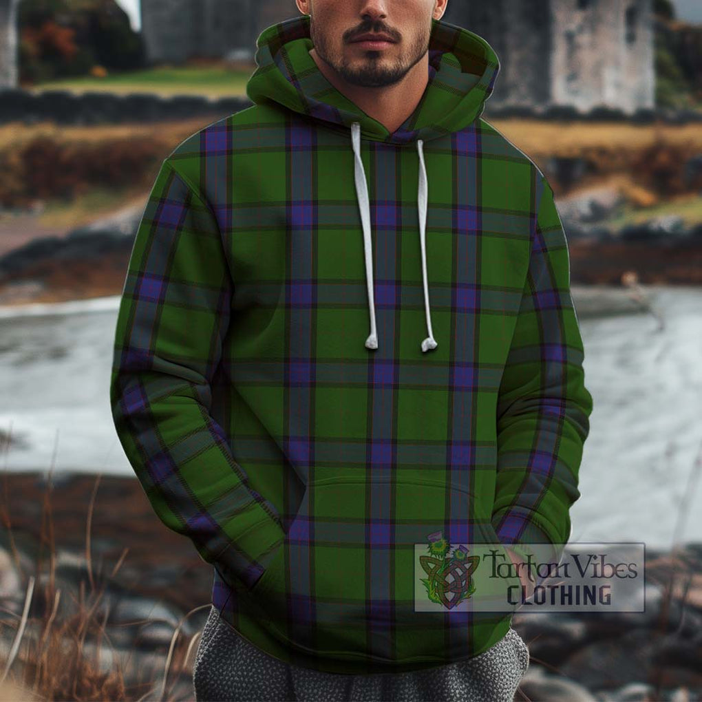McWilliam Hunting Tartan Cotton Hoodie Zip Hoodie - Tartan Vibes Clothing