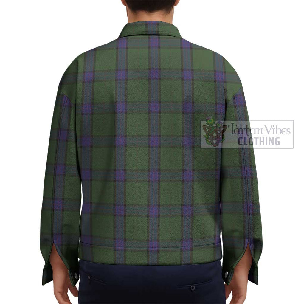 McWilliam Hunting Tartan Unisex Lapel Cotton Jacket - Tartan Vibes Clothing