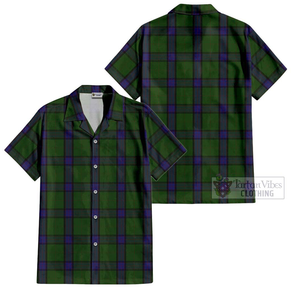 McWilliam Hunting Tartan Cotton Hawaiian Shirt - Tartan Vibes Clothing