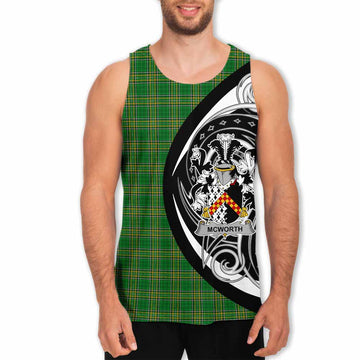 McWorth Irish Clan Men's Tank Top Celtic Circle Style