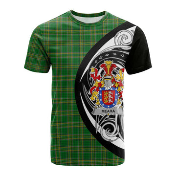 Tartan Vibes Clothing Meara Irish Clan Cotton T-shirt Celtic Circle Style