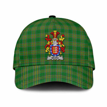 Meara Irish Clan Tartan Classic Cap with Coat of Arms
