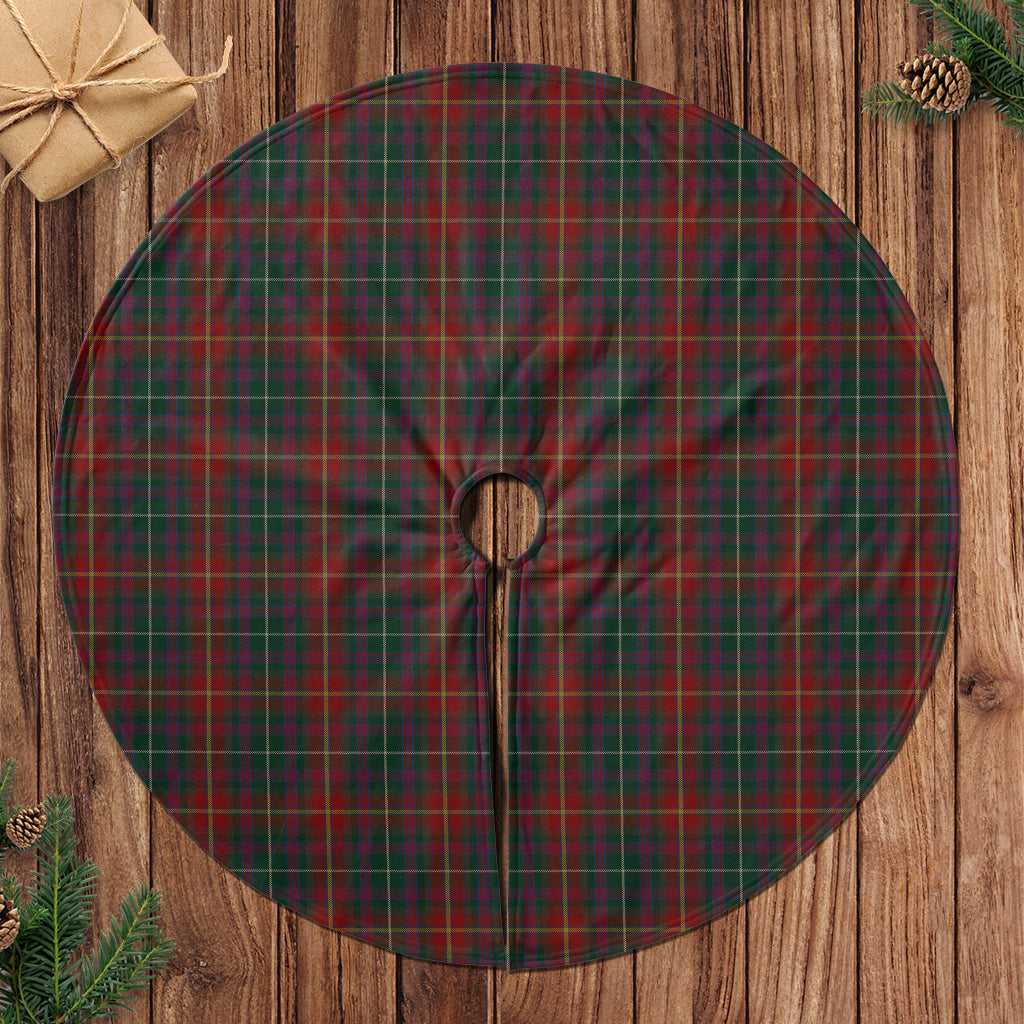 Meath County Ireland Tartan Christmas Tree Skirt - Tartanvibesclothing