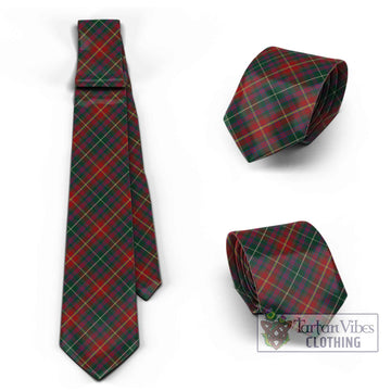Meath County Ireland Tartan Classic Necktie Cross Style Necktie One Size - Tartan Vibes Clothing