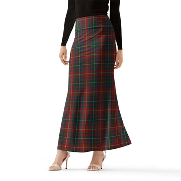 Meath County Ireland Tartan Womens Full Length Skirt