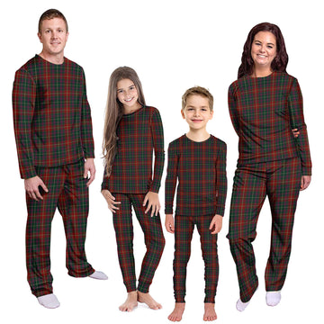Meath County Ireland Tartan Pajamas Family Set