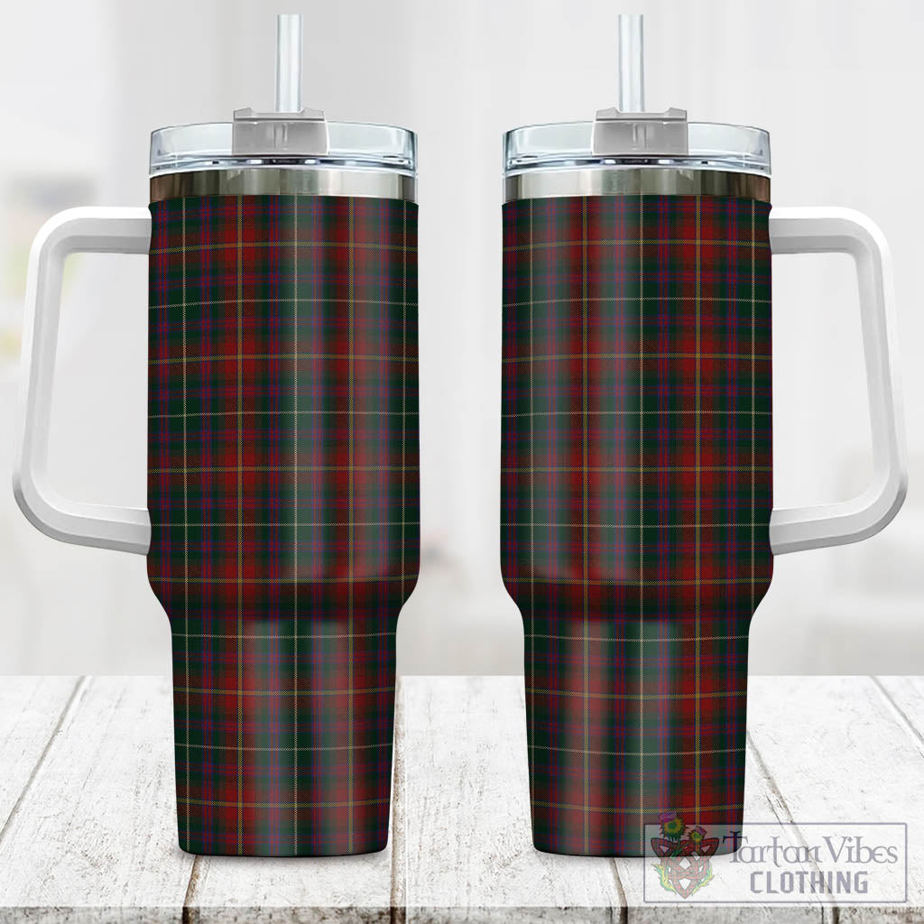 Meath County Ireland Tartan Tumbler with Handle One Size 40 OZ - Tartan Vibes Clothing