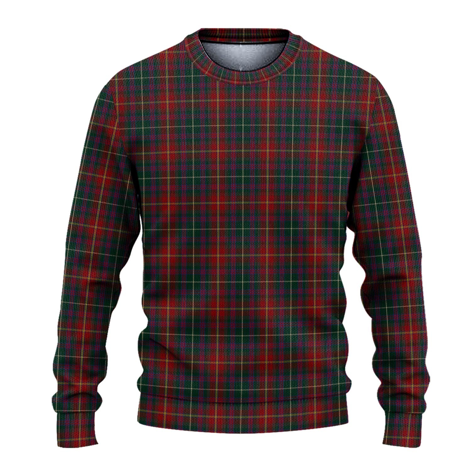 Meath County Ireland Tartan Knitted Sweater - Tartanvibesclothing