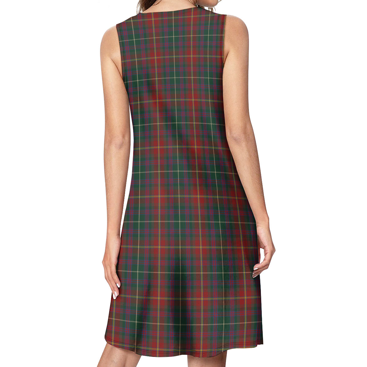 Meath County Ireland Tartan Womens Casual Dresses - Tartan Vibes Clothing
