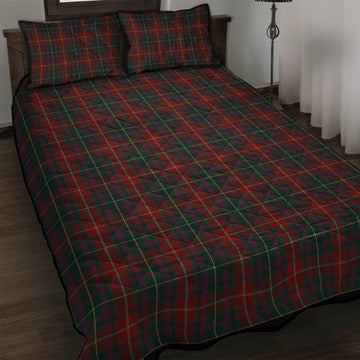 Meath County Ireland Tartan Quilt Bed Set