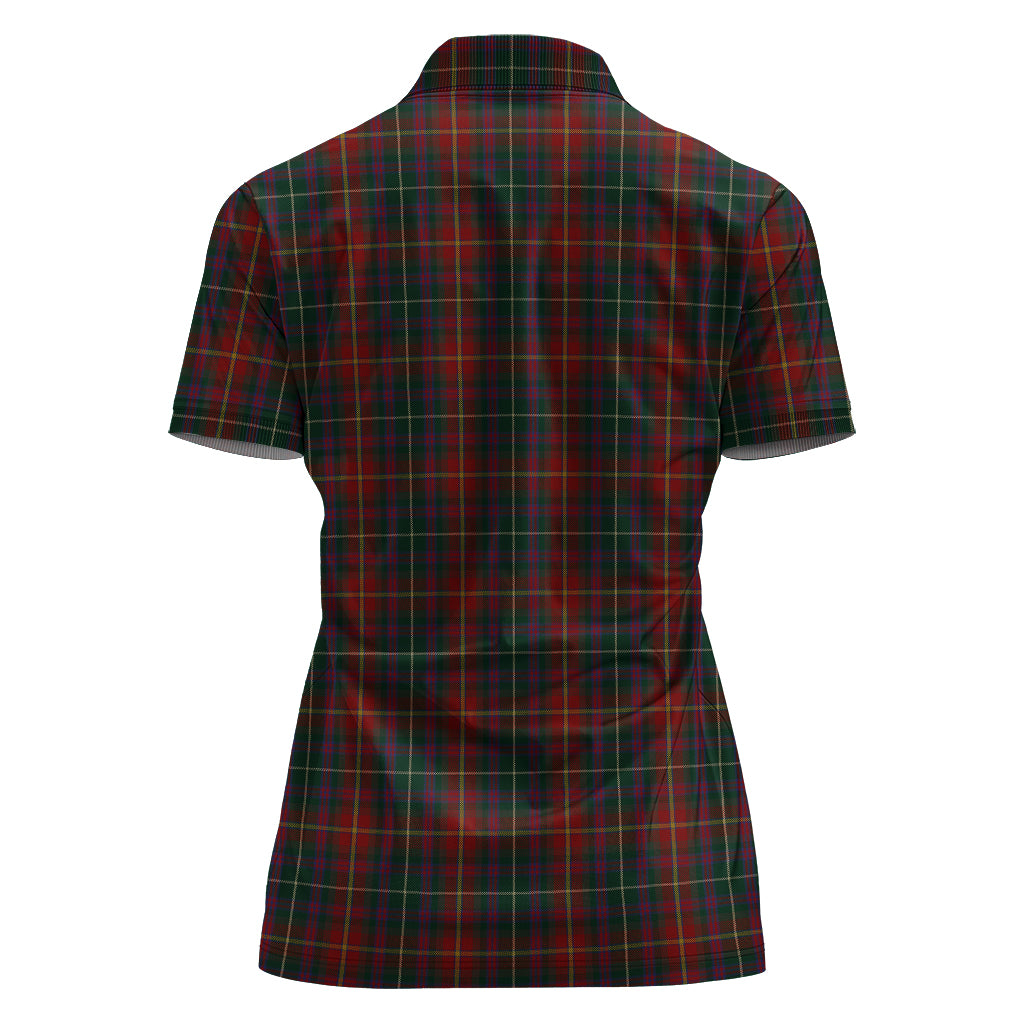 meath-county-ireland-tartan-polo-shirt-for-women
