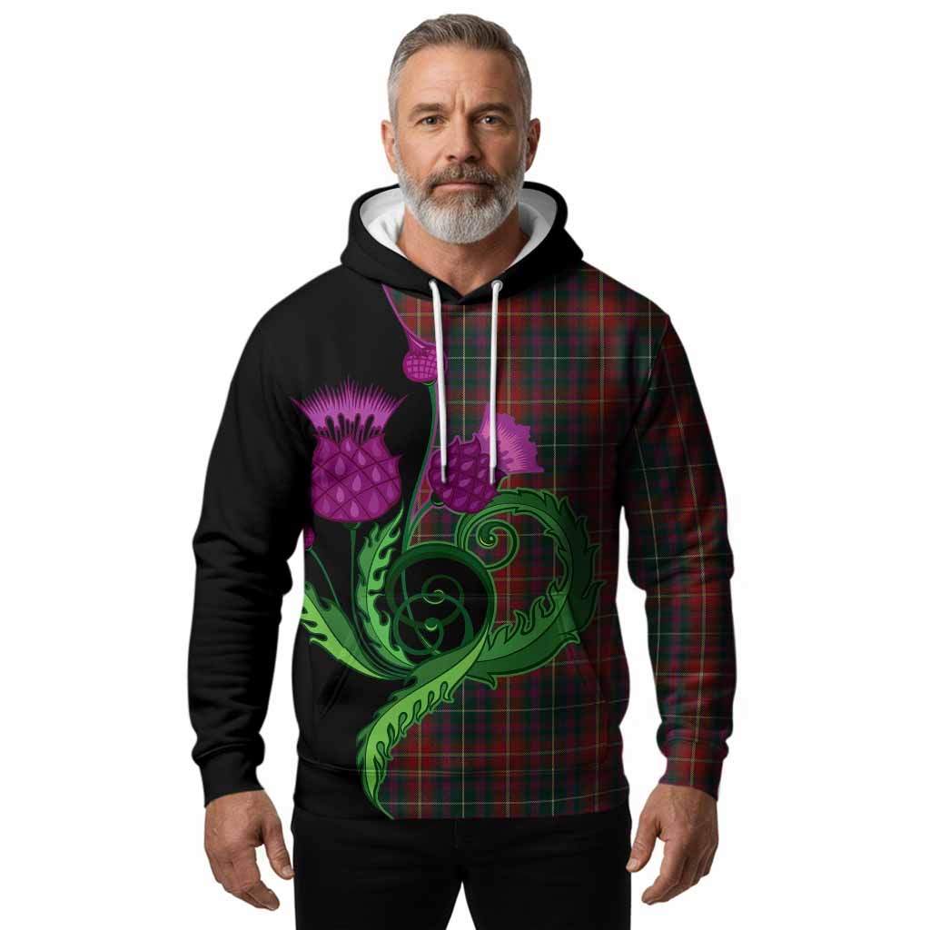 Meath County Ireland Tartan Hoodie Traditional Scottish Thistle