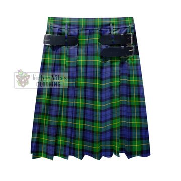 Meldrum Tartan Men's Pleated Skirt - Fashion Casual Retro Scottish Kilt Style