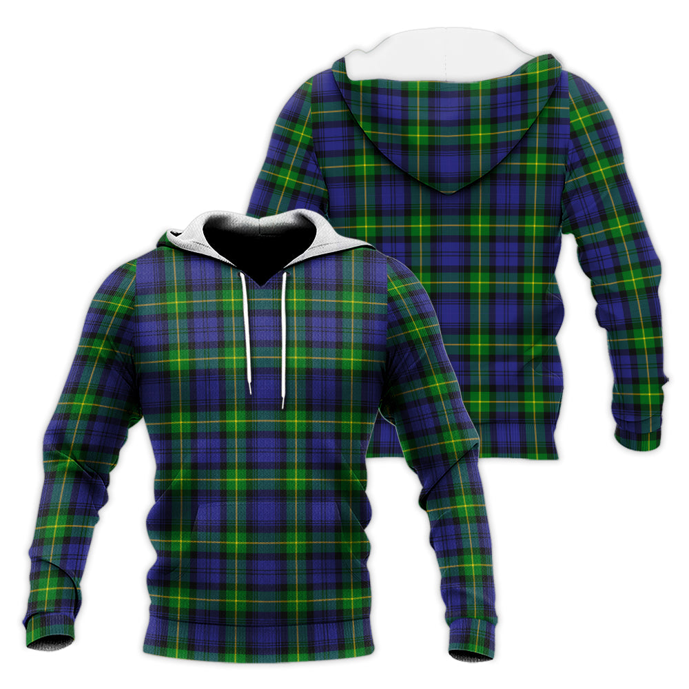 Meldrum Tartan Knitted Hoodie Unisex - Tartan Vibes Clothing