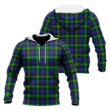Meldrum Tartan Knitted Hoodie Unisex - Tartan Vibes Clothing