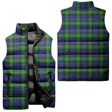 Meldrum Tartan Sleeveless Puffer Jacket Unisex - Tartan Vibes Clothing