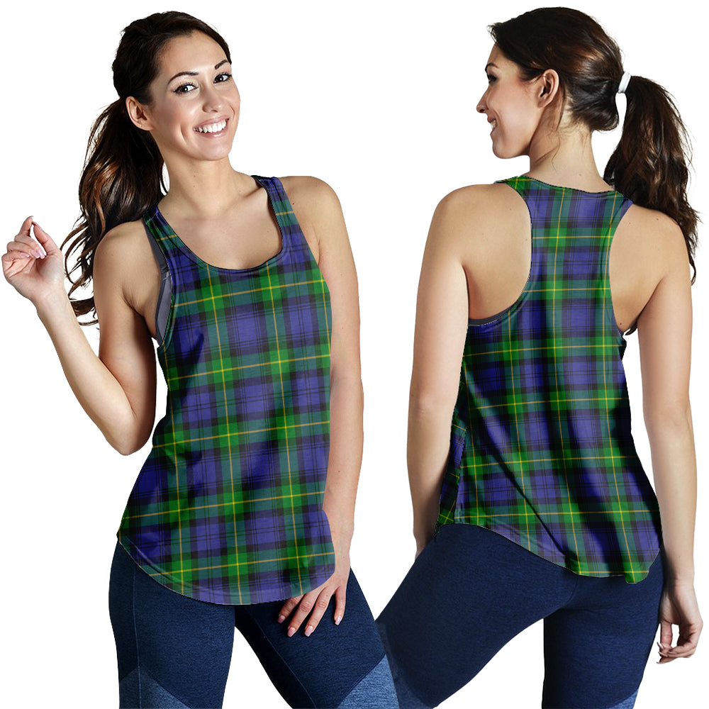 Meldrum Tartan Women Racerback Tanks 4XL - Tartan Vibes Clothing