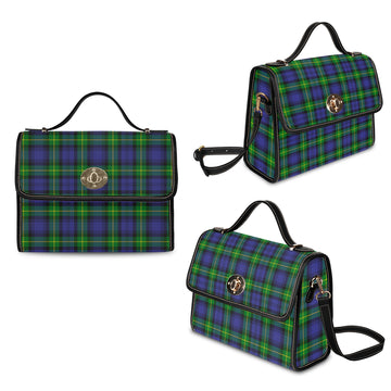 meldrum-tartan-leather-strap-waterproof-canvas-bag