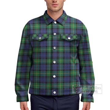 Meldrum Tartan Unisex Lapel Cotton Jacket Unisex - Tartan Vibes Clothing