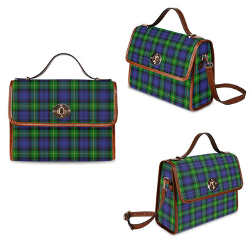meldrum-tartan-leather-strap-waterproof-canvas-bag